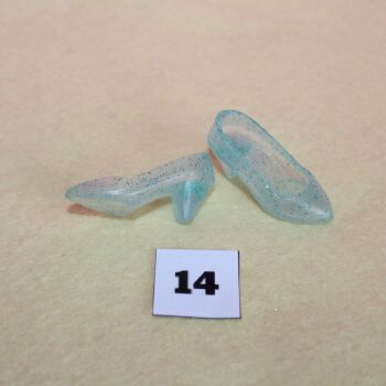 Hasbro Size Custom Made Jem Doll Shoes  *used* Pair 14