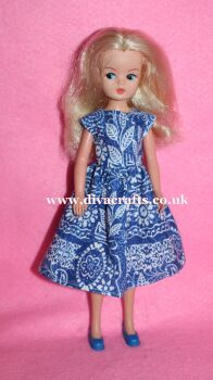 Handmade by Cazjar Pedigree Sindy Fashion - 122 Dress Only