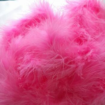 Clearance Item - Marabou Mid Pink 2 Metre Length