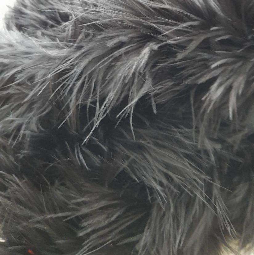 Clearance Item - Marabou Black 3 Metre Length