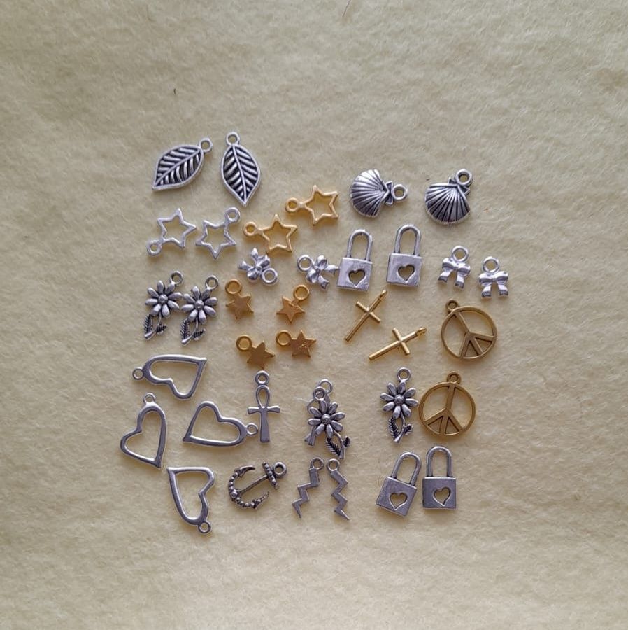 Clearance Item - 30 Assorted Small Charms