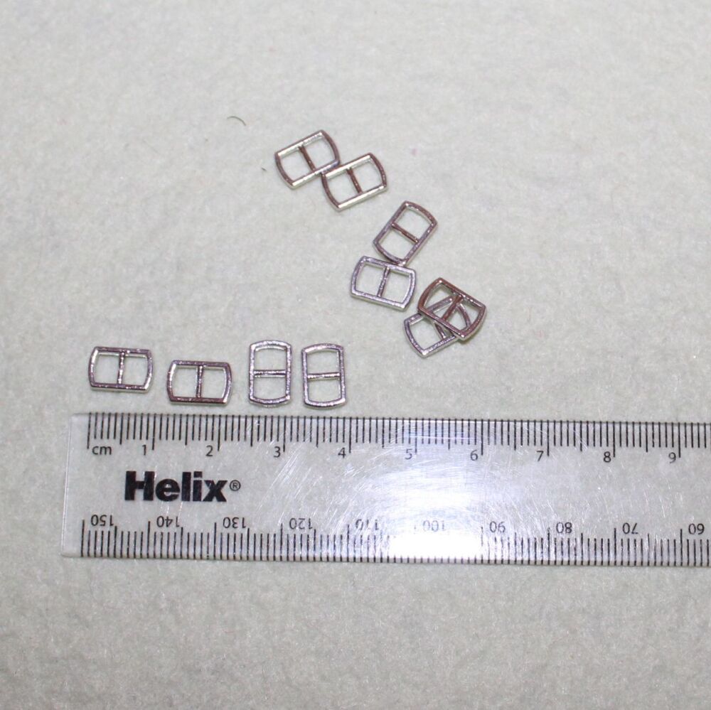 Clearance Item - Silver Coloured Small Sliders