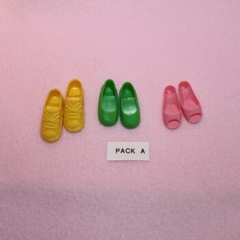 Clearance Item - Sindy Shoes *USED* Pack A