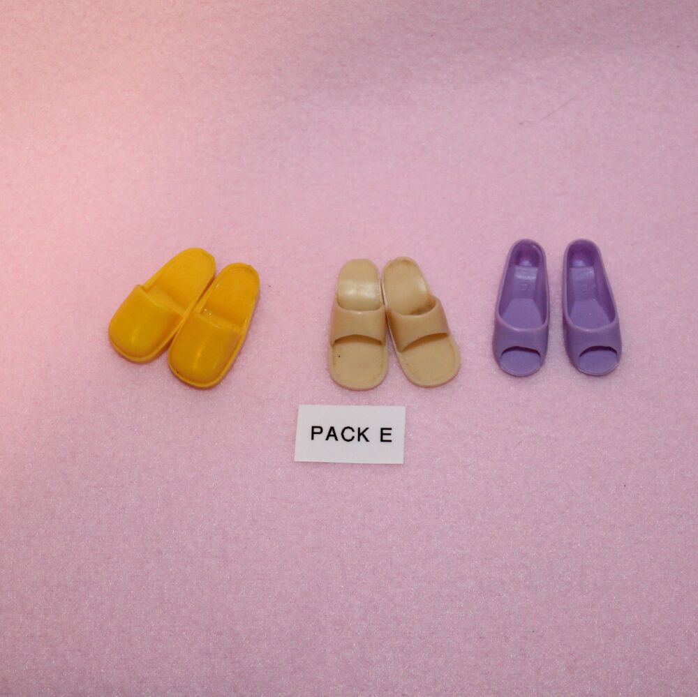Clearance Item - Sindy Shoes *USED* Pack E