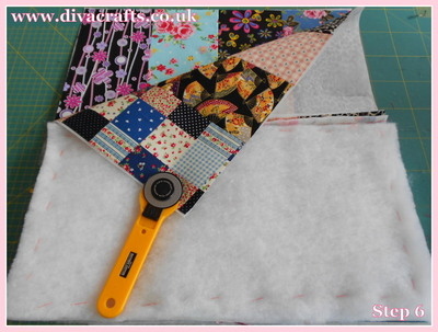 diva crafts free project fabric box (5)