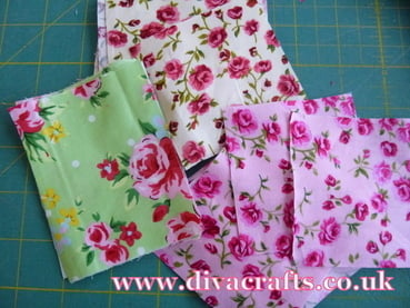 fabric flower free project diva crafts (1)