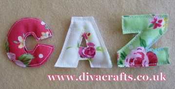 diva crafts padded letters free tutorial (3)