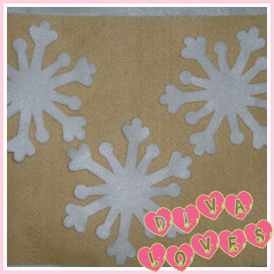felt snowflakes diva crafts DIVA LOVES WEEK 44