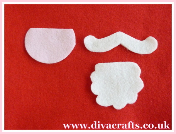 father christmas cone decoration free project diva crafts (4)