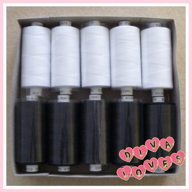 moon thread white and black 10 cop pack diva crafts diva loves week 64