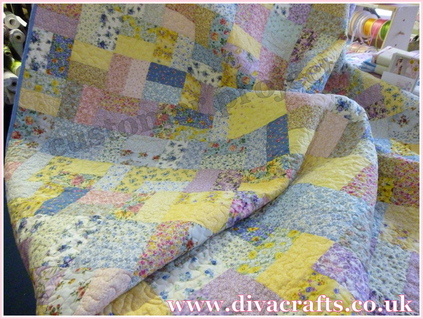 Customer Project beautiful quilt diva crafts