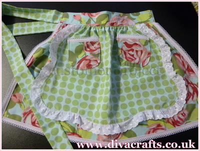 Diva Crafts customer project waist apron