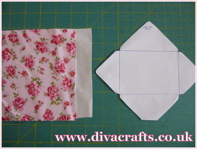 mini envelope bunting diva crafts (1)