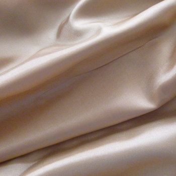 Habutai Polyester Dress Lining - Nude
