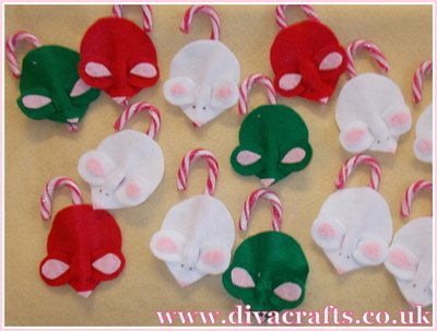 mouse christmas tree decorations free project diva crafts (4)