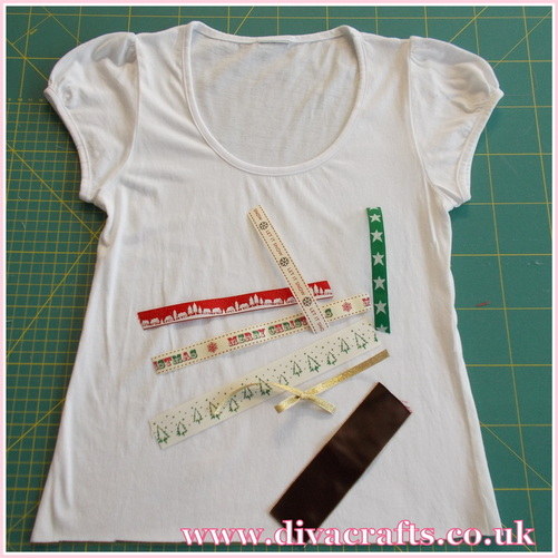 christmas tshirt free mini project diva crafts (1)