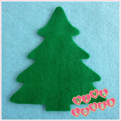 felt christmas tree green diva crafts diva loves week 106
