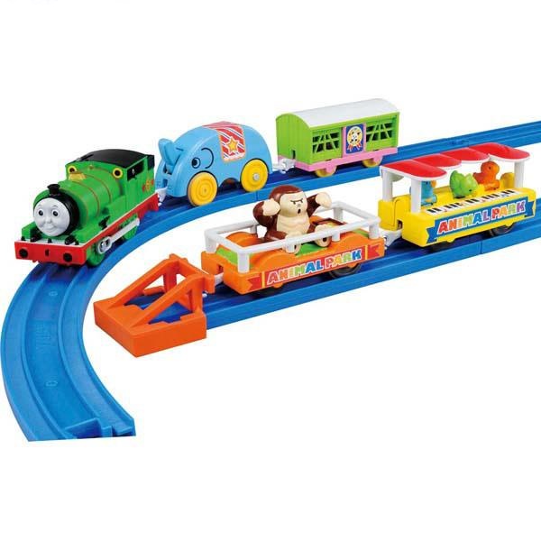Percy and the Zoo wagons - Plarail/Tomy