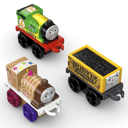         2016 3Pk Minis - Sweets Emily , Racing Percy , Troublesome Truck - Thomas Minis  Limited 1 per customer