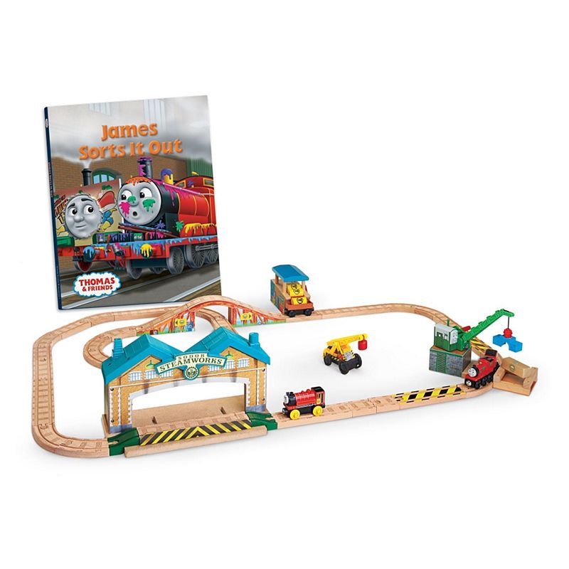 James Sorts It Out Playset - Thomas Wooden 