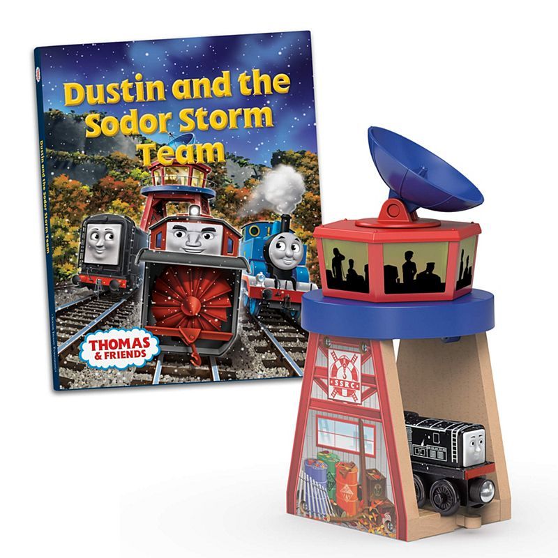 Dustin and the Sodor Storm Team Storybook - Thomas Wooden 