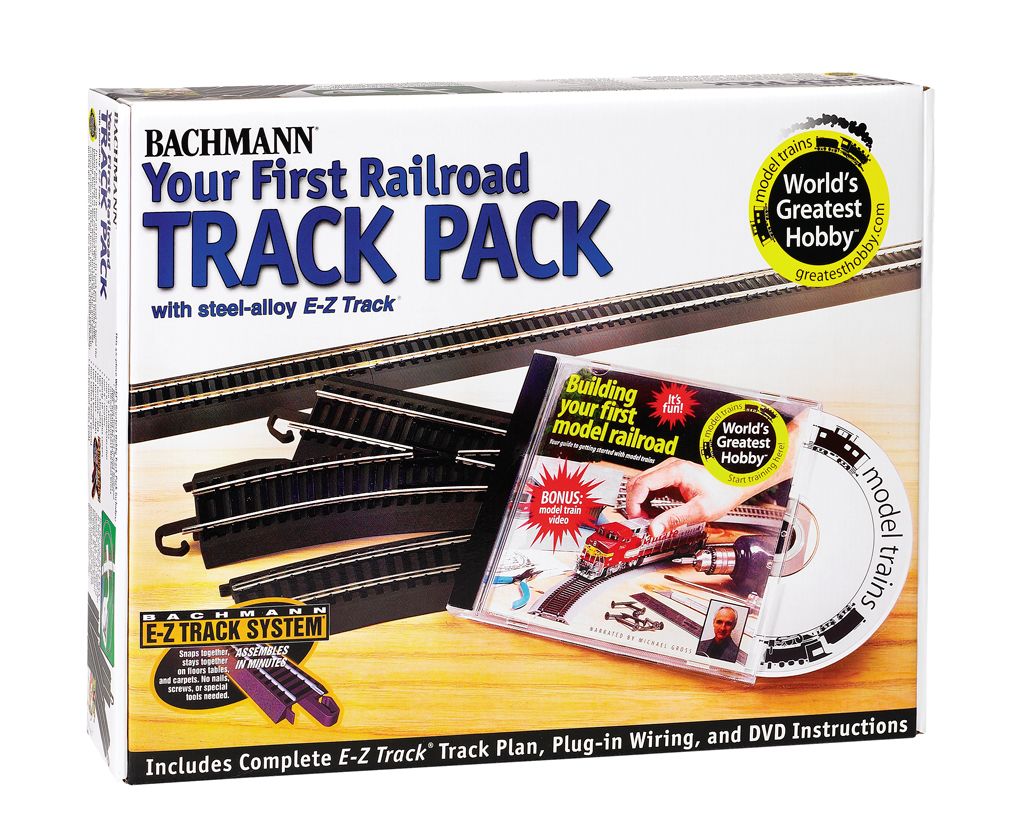 EZ Track Steel Worlds Greatest Hobby Track Pack - Bachmann