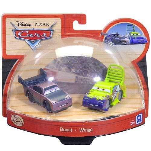 TRU Disney Pixar Cars - Boost and Wingo Double Pack - Cars Wood Collection