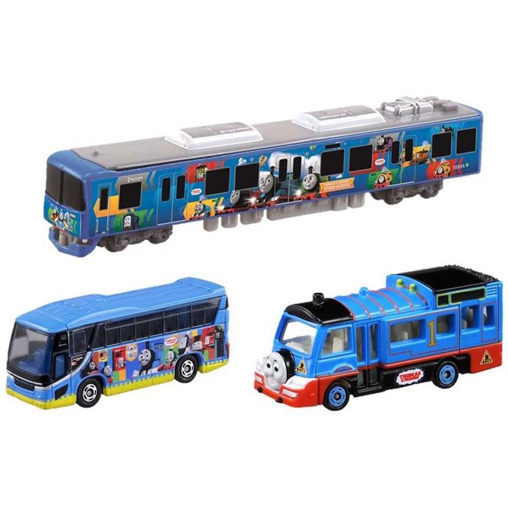 Thomas Buses and Trains Triple Pack - Tomica Diecast
