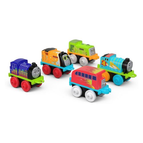 2018 5Pk Neon Glow in the Dark Minis Cool - Thomas Minis