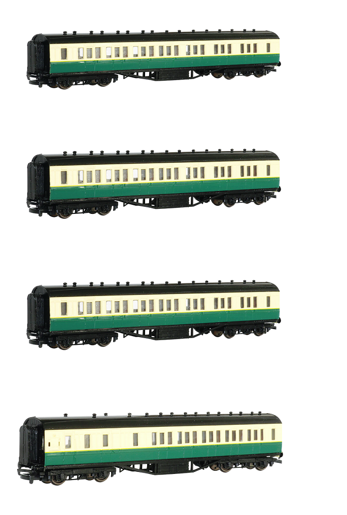 Gordon's Coaches Value Pack #2 - 3 x Composite and 1 x Brake - Bachmann Tho