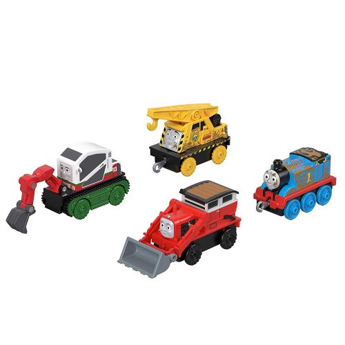 Thomas & Friends Hard at Work 4 Pk - Trackmaster Push Along