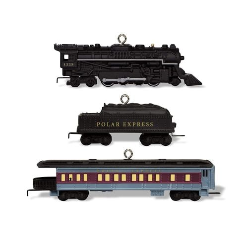 Polar Express Tree Ornament - MINIATURE SET 2018 - Hallmark