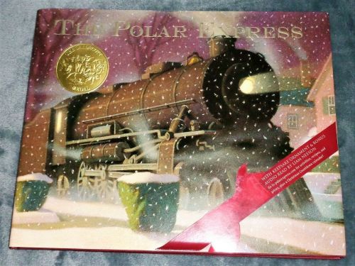 The Polar Express Book, Chris Van Allsburg incl Tree Ornament