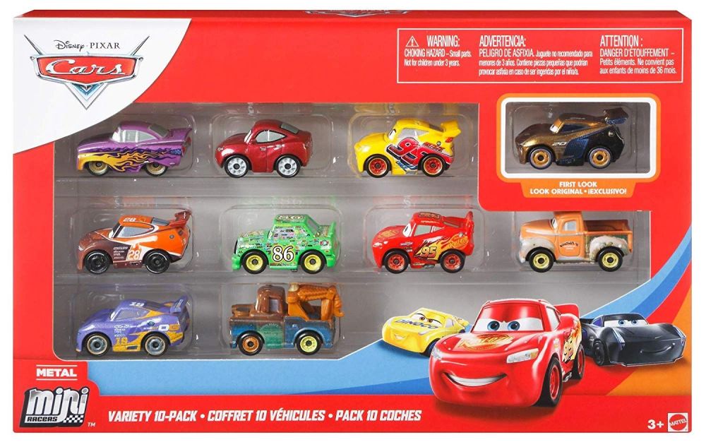Cars Metal Mini Racers - Variety 10pk