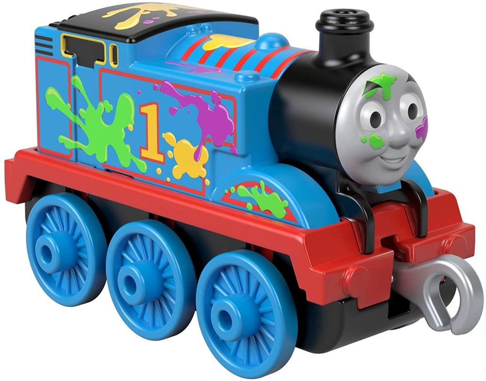Thomas - Paint Splattered - Trackmaster Push Along 