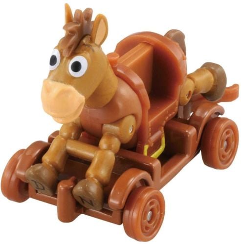 Tomica Ride On Toy Story Bullseye & Cart