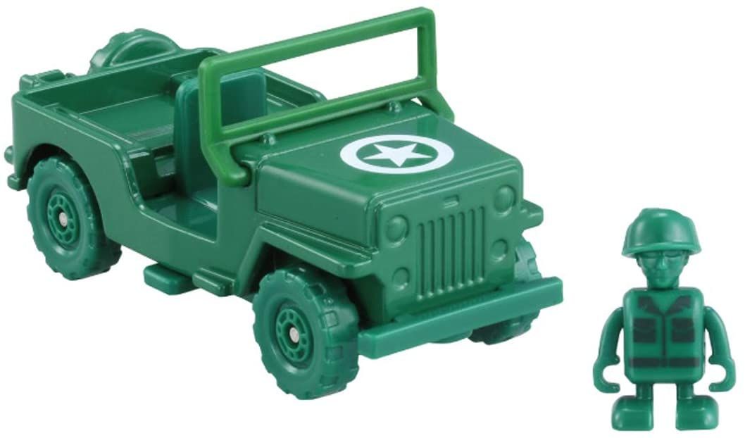 Tomica Ride On Toy Story  Little Army Men and Jeep 
