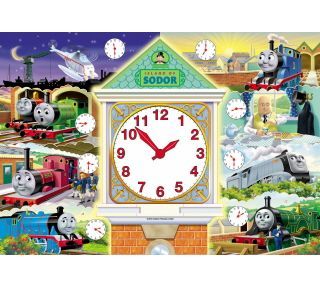 Thomas & Friends "Right On Time" Clock Puzzle 60pc