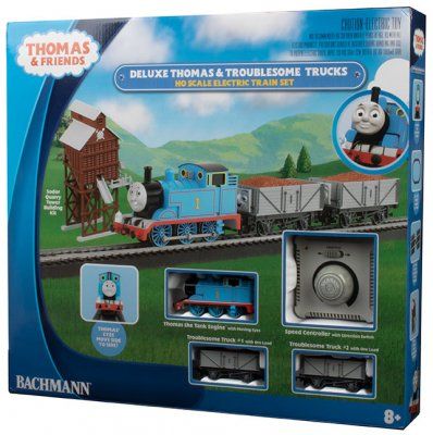 Deluxe Thomas & The Troublesome Trucks Set (HO Scale) - Bachmann
