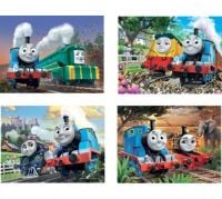 Thomas & Friends 4 in a Box Puzzles - Big World (12, 16, 20 & 24 pce)- Ravensberger