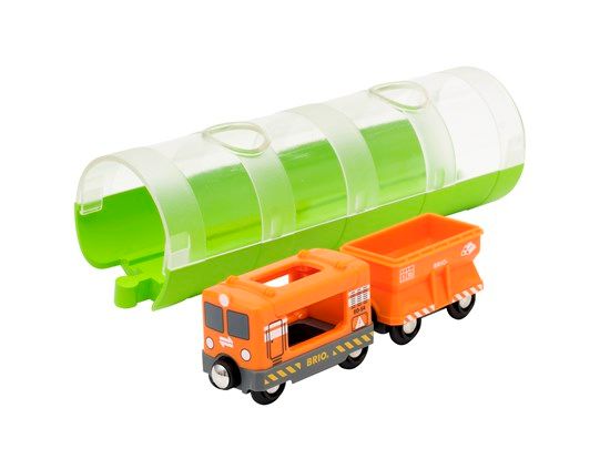 Cargo Train & Tunnel - Brio