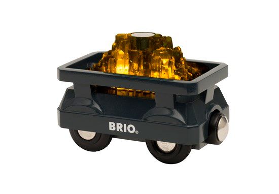 Light Up Gold Wagon - Brio