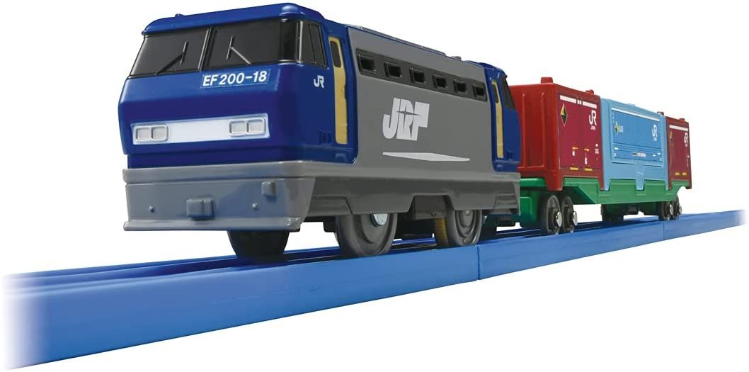 EF200 with Long Container - S-38 - Plarail