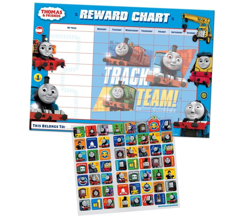 Thomas & Friends Reward Chart & Stickers 