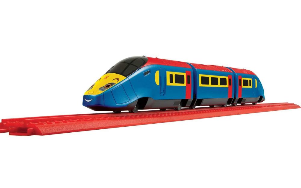 Playtrains - Flash The Local Express Remote Controlled Battery Train Set - Hornby
