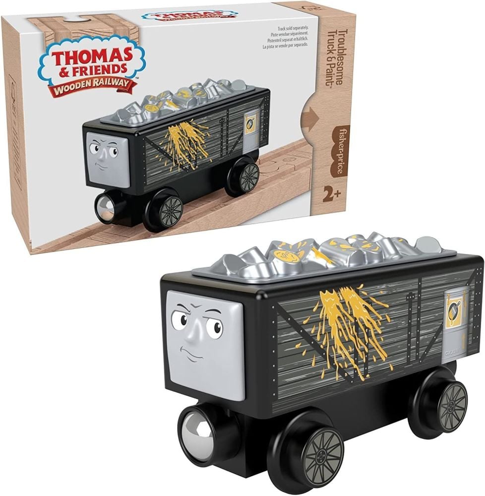 Troublesome Truck with Paint  - All Engines Go - Wooden