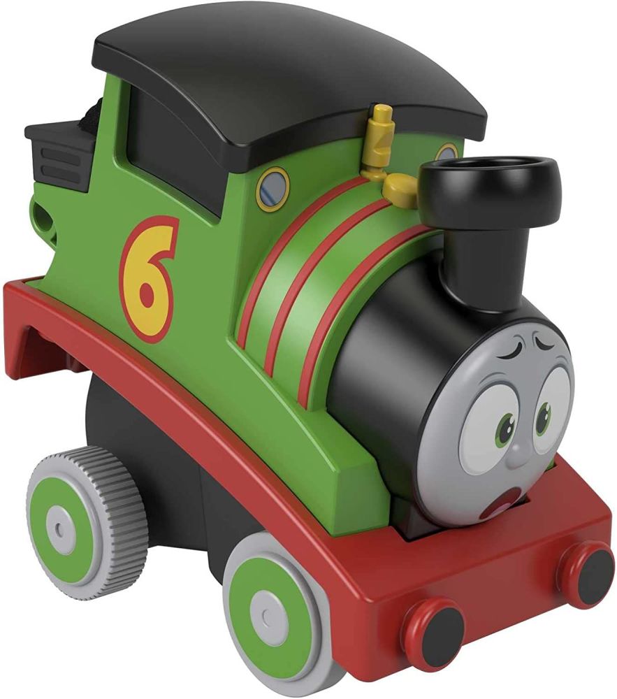 Press n' Go Stunt Train Engine - Percy - Mattel