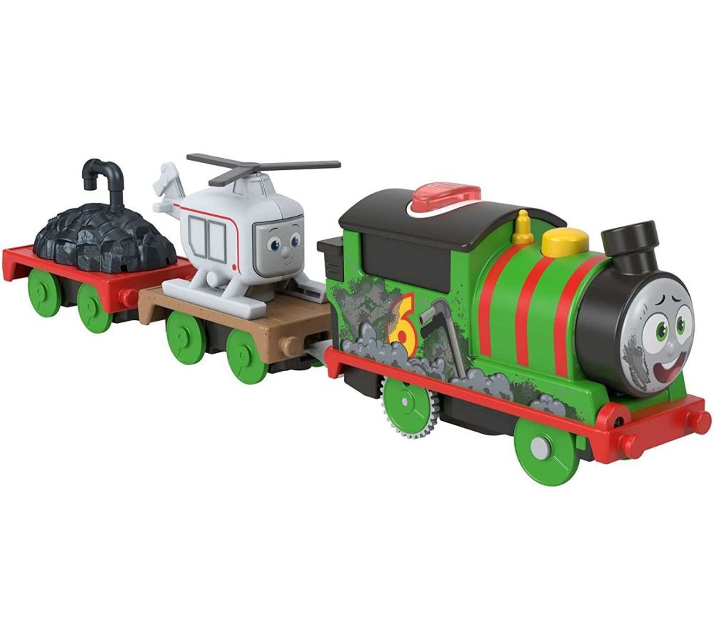 Percy with Harold - Talking - All Engines Go - Motorized
