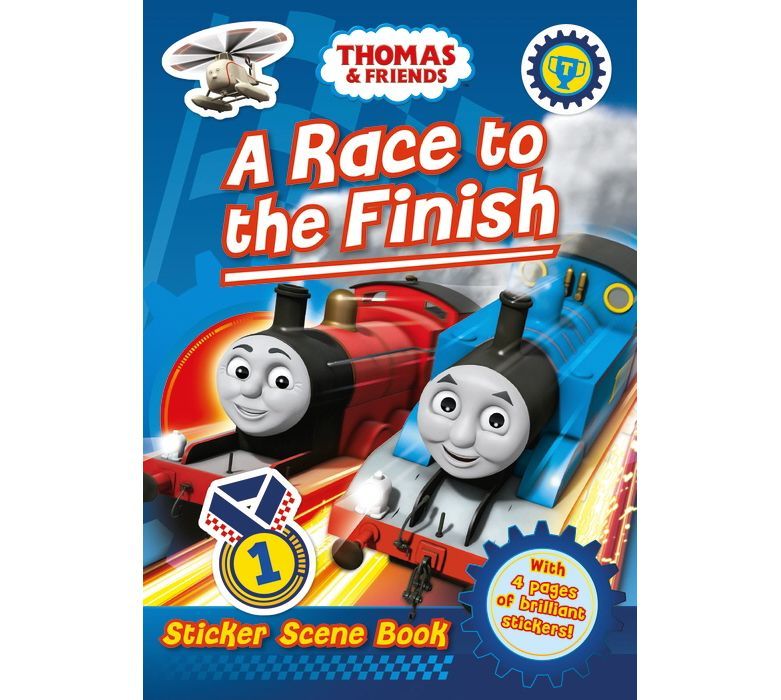 Thomas Sticker Scene Book - Race To The Finish
