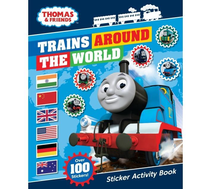 Thomas  Trains Around The World Sticker Activity Book